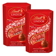 Chocolate Lindt Lindor Bombones Milk 75gr. X2