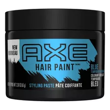 Axe Pintura Para El Cabello Temporal Color Azul 2.3 Oz (paqu