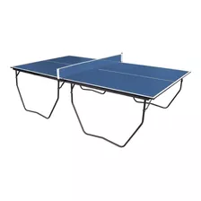 Mesa De Ping Pong Rex Profesional Fabricada En Melamina Color Azul