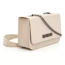 Bolsa Basica Clutch Estilosa Casual Dia A Dia Rosa Helena Cor Off White Branco Desenho Do Tecido Liso