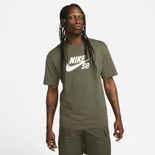 Remera Para Hombre Nike Sb Verde