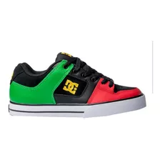 Única Zapatilla Pure Dc Último Par N* Eur 43 Color Rasta