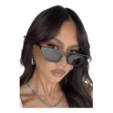 Óculos De Sol Feminino Retro Gatinho Moda Blogueiras Uv 400