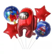 Pack 5 Globos Among Us