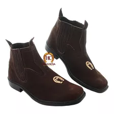 Bota Mangalarga Solado Solaminas Couro Bufalo Cavalgada