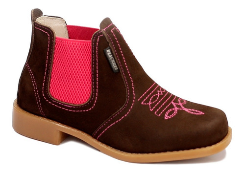 Bota Cat feminina Coturno Botinha Caterpillar de couro 9820 Nude Rosa  trabalho