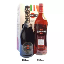 Pack Martini Brut 750cc + Martini Rosato 995cc