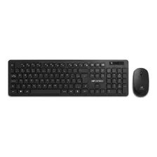 Kit Teclado E Mouse Sem Fio C3tech K-w20 Preto Pt/br Abnt2