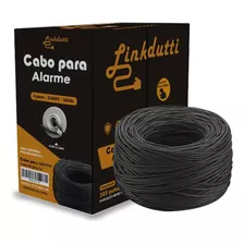 Cabo De Rede Preto Linkdutti 305mts 4x24 Awg Cftv/rede