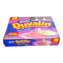 Duvalin Fresa-vainilla 18 Piezas