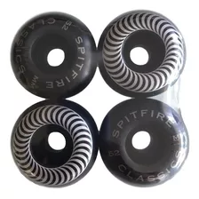 Roda Spitfire 52mm 99a Classics Black - Skate Importada