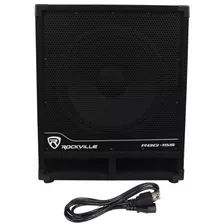 Rockville Rbg15s 1600w Active Powered Pa Subwoofer With Dsp