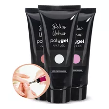 Polygel Gel Led Uv Alongamento Unhas 30ml - Envio Imedato