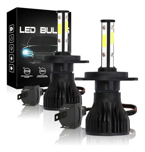 9007 Hb5 Kit De Focos Led De 4 Lados 20000lm 52w Para Ford FORD Focus ZX 4