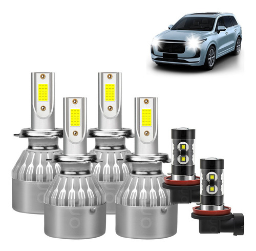 Kit De Faros Led H7 Para Audi A4 1998-2014 Canbus Csp Audi A4