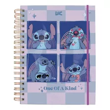 Caderno Smart Colegial Stitch C/folhas Tira E Põe- Dac