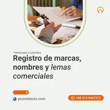 Registro De Marcas, Nombres Y Lemas Comerciales