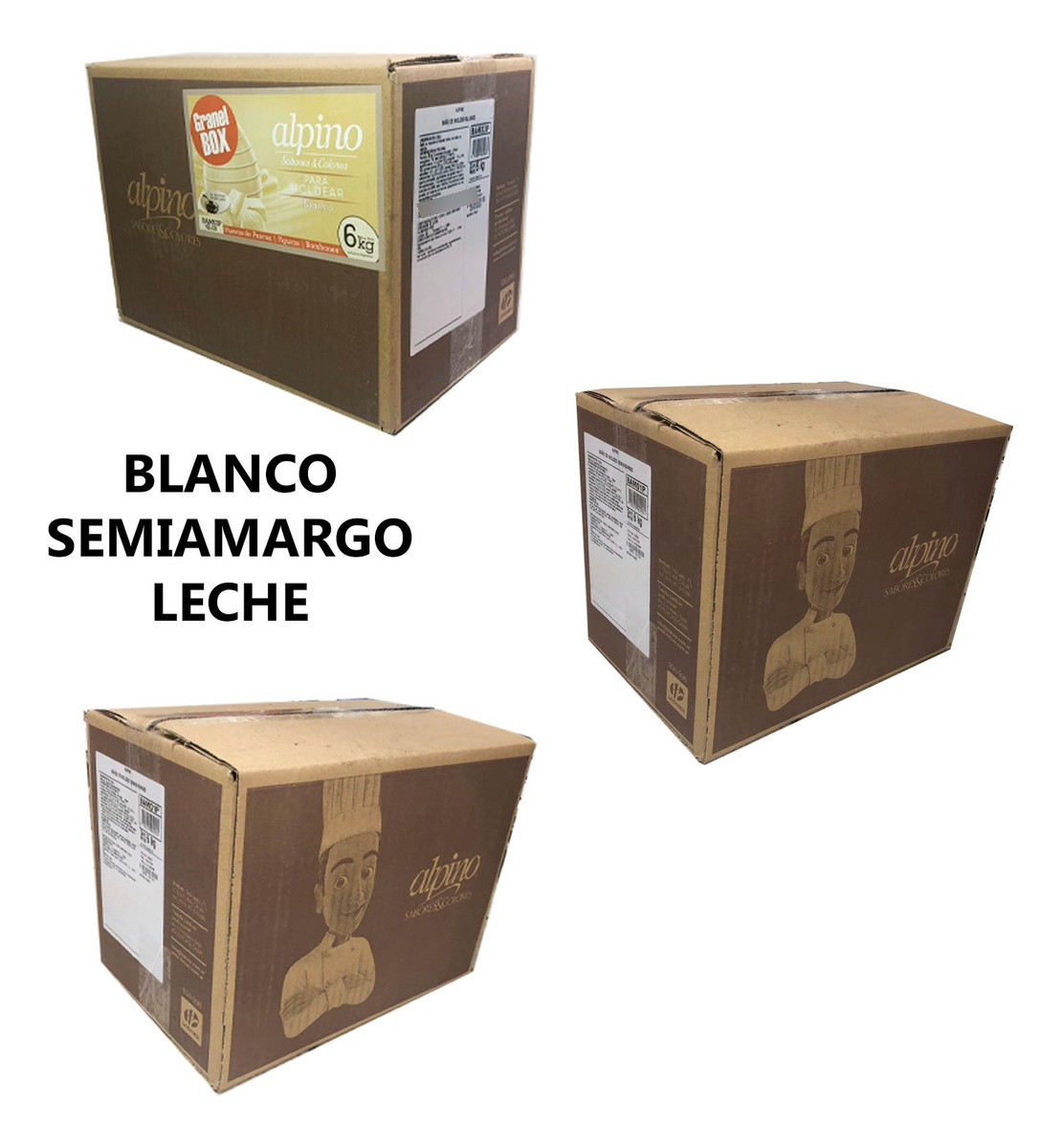 Chocolate Alpino Lodiser 6 Kg Triturado-cotillon Sergio Once