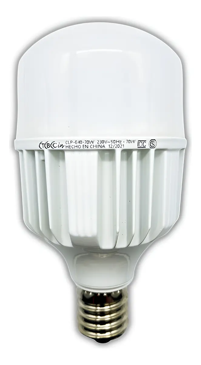 Lampara Led Alta Potencia High Power 70w E40 Galponera Dia