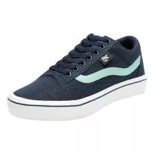 Tenis Casual De Lona Para Mujer 0300 O-i