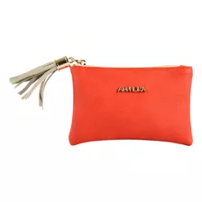 Budapest Monedero Rectangular Coral/sandia