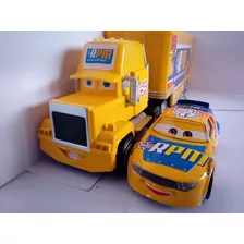 Bruce Miller+ Mack Hauler Rpm Cars Disney Pixar 