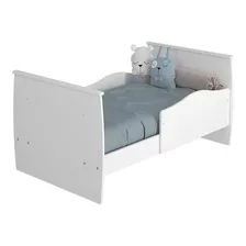 Berço Americano De Bebê Mdf Vira Mini Cama Regula Altura 2