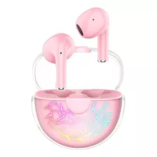 Audifonos Tws In-ear Inalámbricos Onikuma T35 Rosados Color Rosa