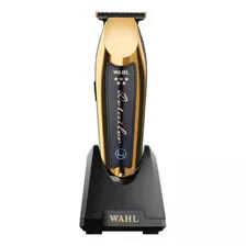 Recortadora Profesional Wahl Inalámbrica Detailer Y Pro-set Color Dorado