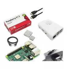 Raspberry + Case + Hdmi Modelo B Pi3 Quad1.2ghz