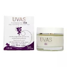 Crema Humectante Dia Con Filtro Solar 50ml. Uvas Concetrada Tipo De Piel 50ml