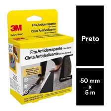 Fita Antiderrapante Safety Walk Preto 50mm X 5m
