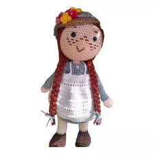Boneca Amigurumi Crochê Anne