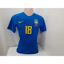 Camisa Seleção Brasileira De Jogo Usada - Talisca