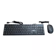 Teclado Para Computador Con Mouse De Cable Usb Wit Universal