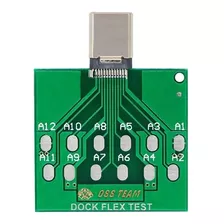 Dock Tc Teste Placa Para Smb Android Conector Usb Tipo C 