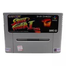 Street Fighter Ii 2 Snes Famicom Japonês Capcom Original