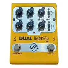 Pedal Nig Dual Drive Cor Amarelo