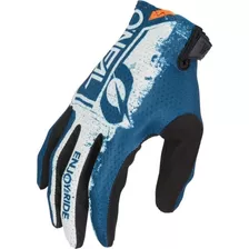 Guantes Oneal Matrix Shocker Moto Bicicleta Azul/naranja