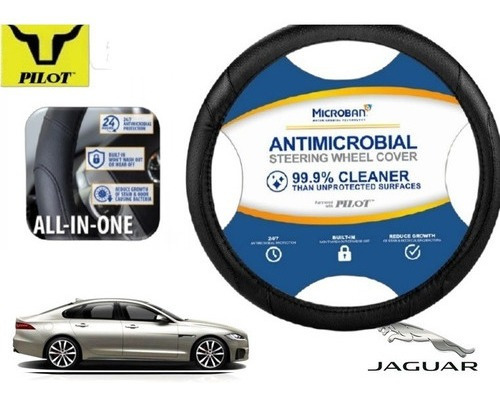 Funda Cubrevolante Negro Antimicrobial Jaguar Xf 2020 Foto 4