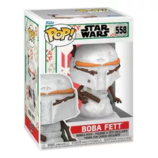 Funko Pop! Star Wars Boba Fett Muñeco De Nieve #558