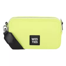 Bolsa Cross Body Para Mujer Westies Amarillo Hbjohannewe