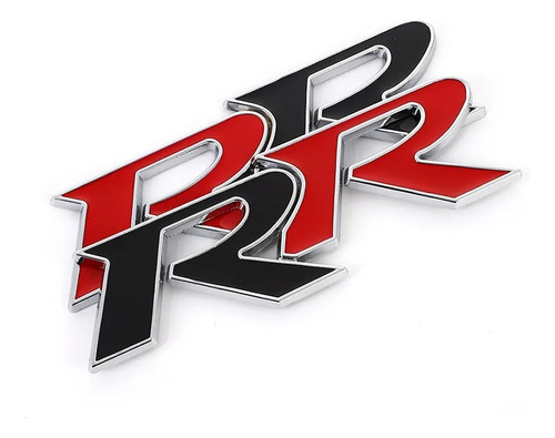 3d Metal Rr Logo Emblema Trunk Badge Para Honda Civic Accord Foto 4
