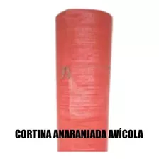 Cortina Anaranjada Avícola Medida 1.92x300