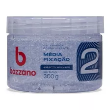 Gel Bozzano Incolor 300g Fixação Média - Aspecto Molhado