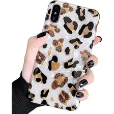 J.west - Funda De Lujo Para I Xs Max Con Diseño Floral Oro.