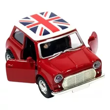 Auto Juguete Die Cast De Metal 1:38 Mini Cooper 9cm Vehículo