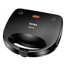 Sanduicheira E Grill Antiaderente Ultra Mondial S-13 800w Cor Preto 127v