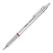 Portaminas Rapid Pro Rotring Plateado Cromado, 0.5 Mm