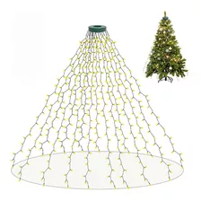 Guirnalda De 400 Luces Led Para Árboles De Navidad